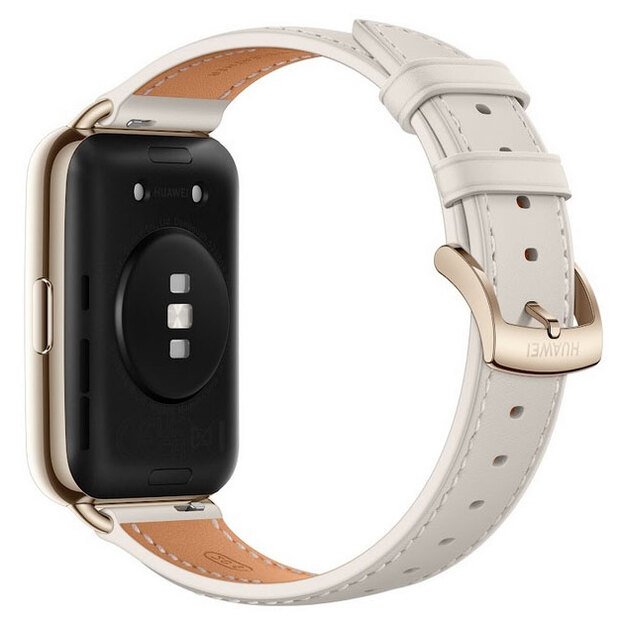 Yoda-B19V Huawei Watch FIT 2 with Leather Strap, Monlight White 2