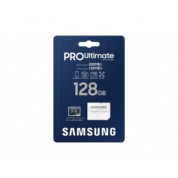 MB-MY128SA/WW MicroSDXC Memory Card PRO Ultimate + Adapter microSDXC 128GB 1