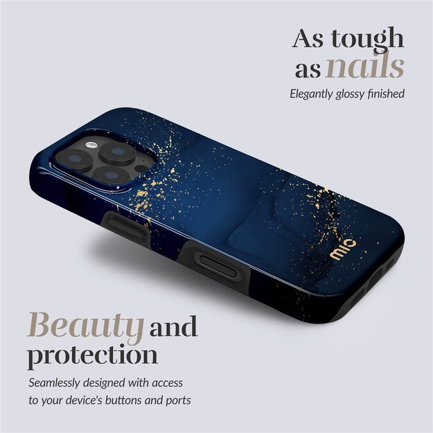 MIO Midnight Sparkle Magsafe Case Compatible for iPhone 16 Pro 3