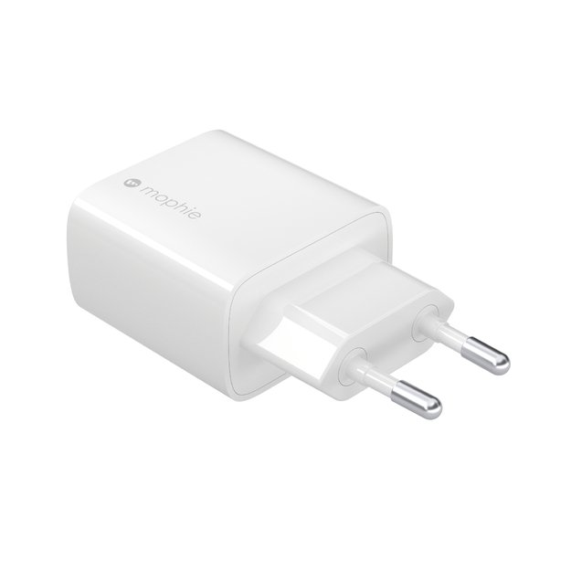 mophie Wall Adapter USB-C 30W GaN EU White 2