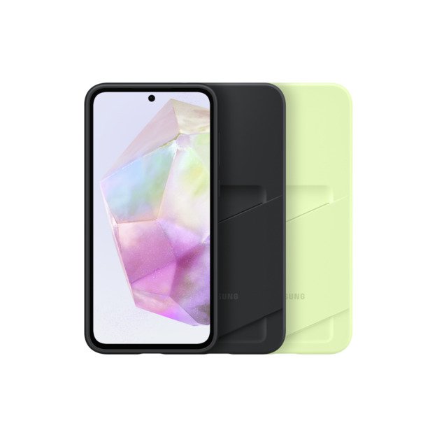 OA356TMEGWW Card Slot Case for Samsung Galaxy A35 Lime 5