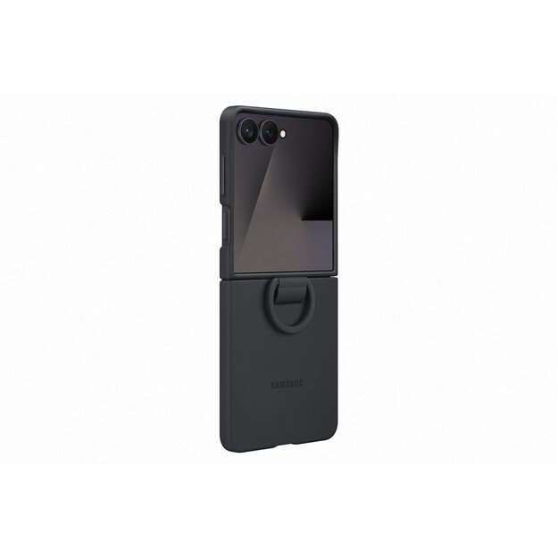 PF766TBEGWW Ring Case (Silicone) Samsung Galaxy Flip7, Black