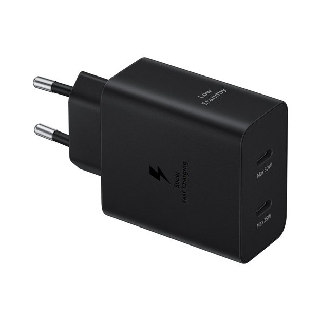 T5020XBEGEU Samsung 50W Power Adapter DuoType-C, USB, Black 3