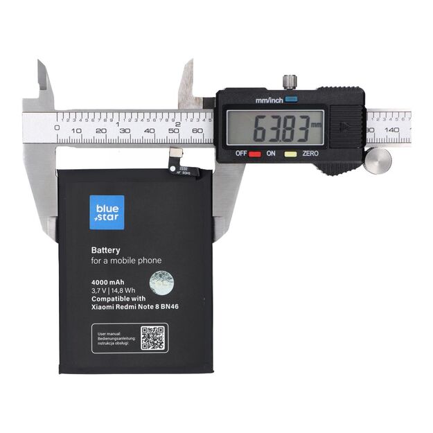Battery for Xiaomi Redmi Note 8 / Note 8T / Redmi 7 (BN46) 4000 mAh Blue Star 2