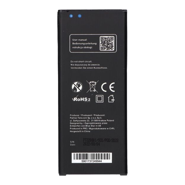 Battery for Samsung Galaxy Note 4 N910 3400 mAh Blue Star Premium 1