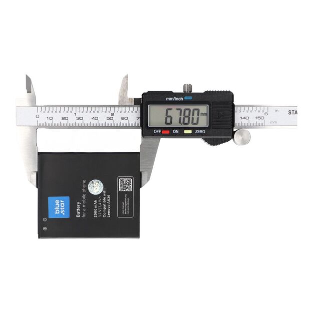 Battery for Lenovo A536 2000 mAh Blue Star Premium 4