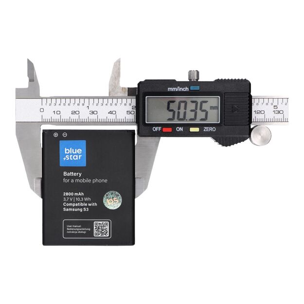 Battery for Samsung S3 I9300 2800 mAh Blue Star Premiumh 2