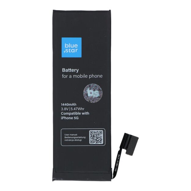 Battery for iPhone 5 1440 mAh Blue Star HQ