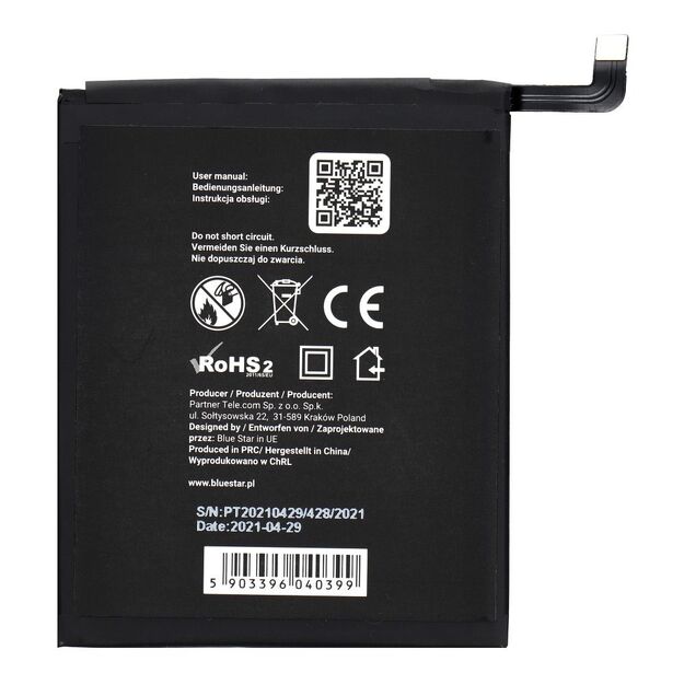 Battery for Xiaomi Redmi 6 / 6A (BN37) 3000 mAh Blue Star 1