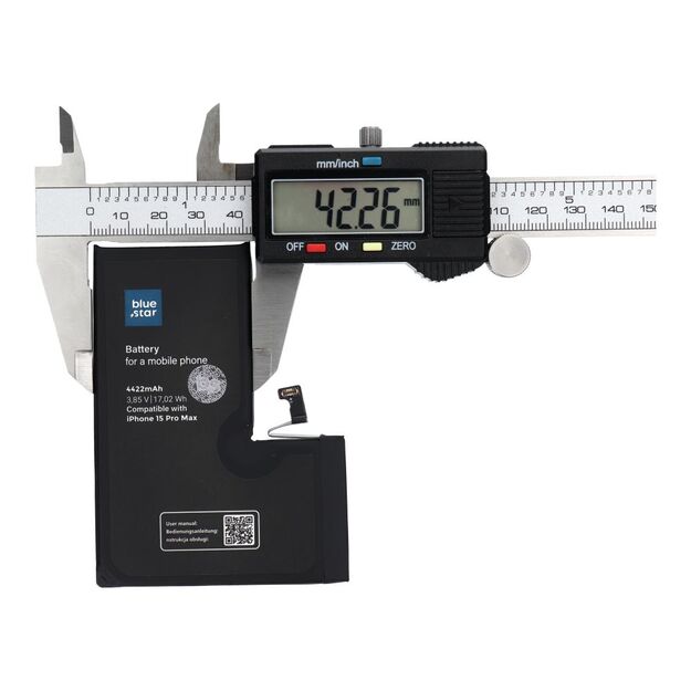 Battery for iPhone 15 PRO MAX 4422 mAh Blue Star HQ 2