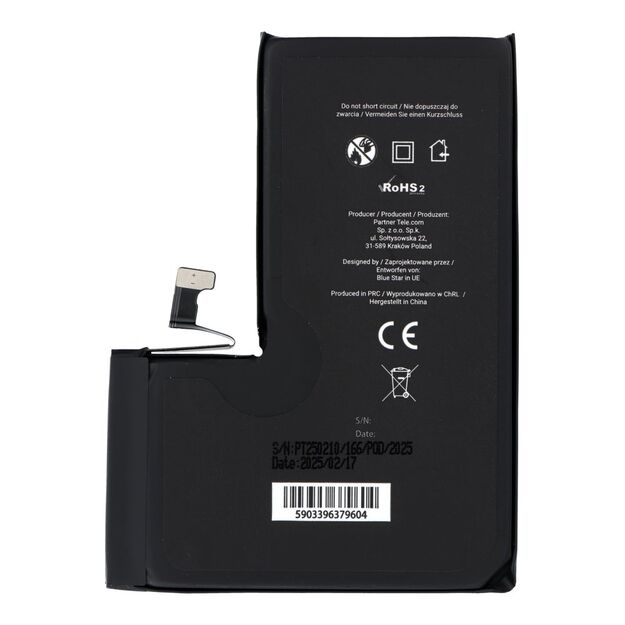 Battery for iPhone 15 PRO MAX 4422 mAh Blue Star HQ 1