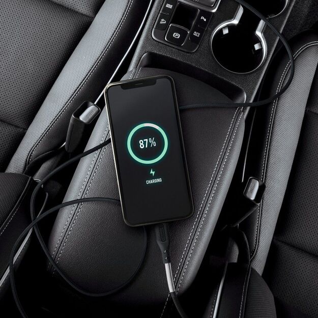 Cable USB C to Lightning Forcell F-Energy PD 3A 27W Carbon 1 m CB-01C black 13