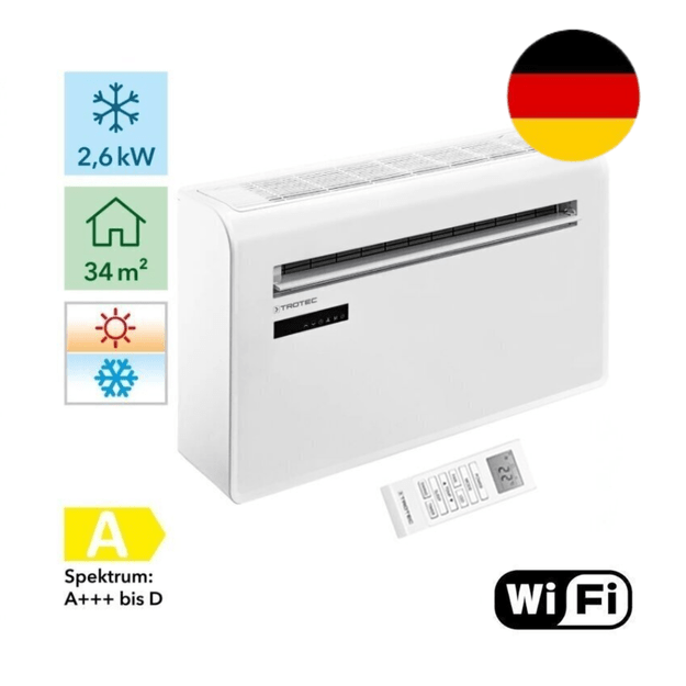 Oro kondicionierius monoblokas (be i&scaron;orinio bloko) su Wi-Fi Trotec PAC-W 2650 SH