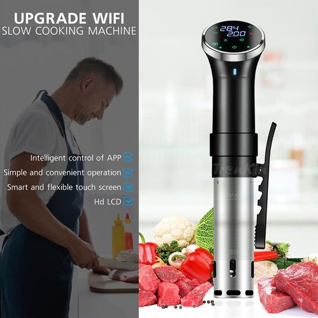I&scaron;manusis maisto cirkuliatorius Sous Vide SJ-S015 Wi-fi, Tuya 6