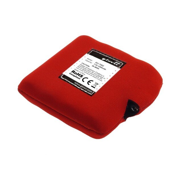 &Scaron;ildoma moteri&scaron;ka striukė Glovii GTFB su baterija, juoda 5