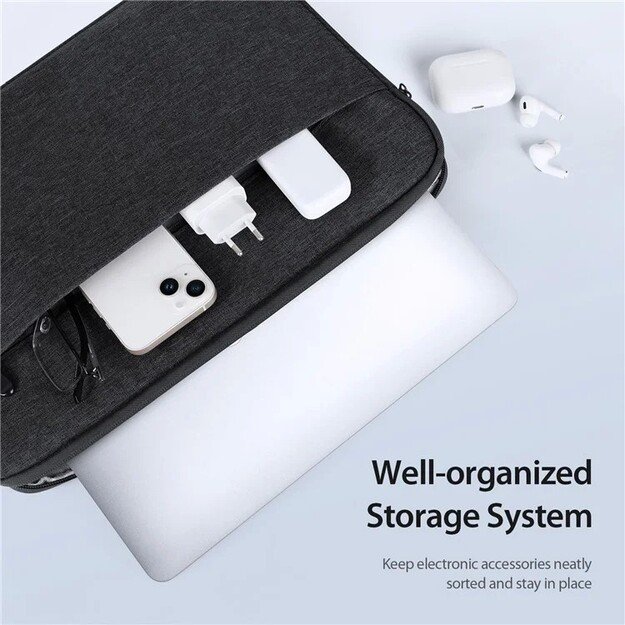 Dėklas nešiojamam kompiuteriui Dux Ducis LBDB 13-13.9  juodas 2