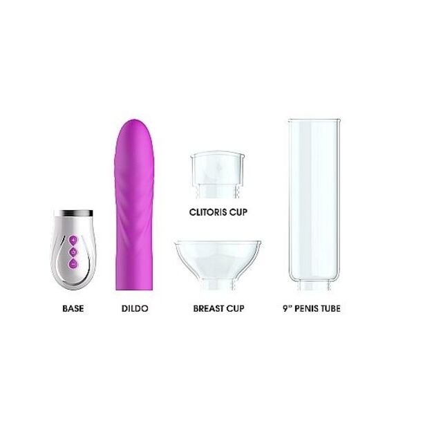 Porų rinkinys Twister (violetinis) 2