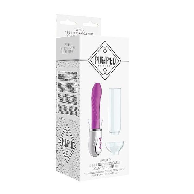 Porų rinkinys Twister (violetinis) 14