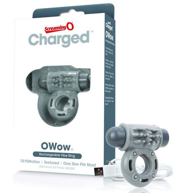 Penio žiedas Charged OWow (pilkas) 5