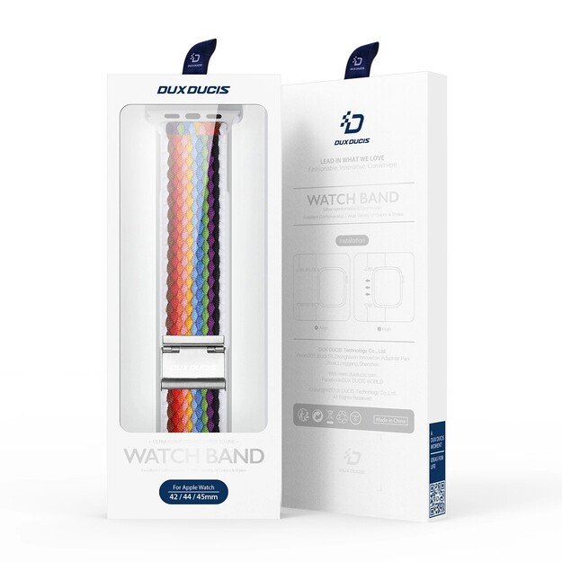 Apyrankė Dux Ducis Mixture II Series Apple Watch 38/40/41mm Pale Stripes 4