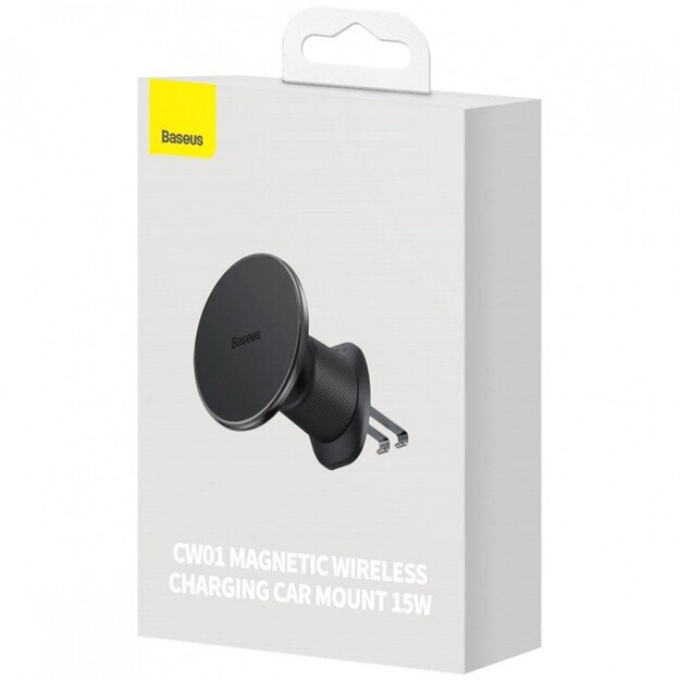 Automobilinis laikiklis-įkroviklis Baseus CW01 MagSafe 15W juodas C40141001111-00 6