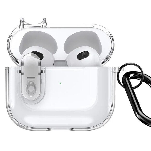 Dėklas Dux Ducis PECL Apple AirPods 3 skaidrus