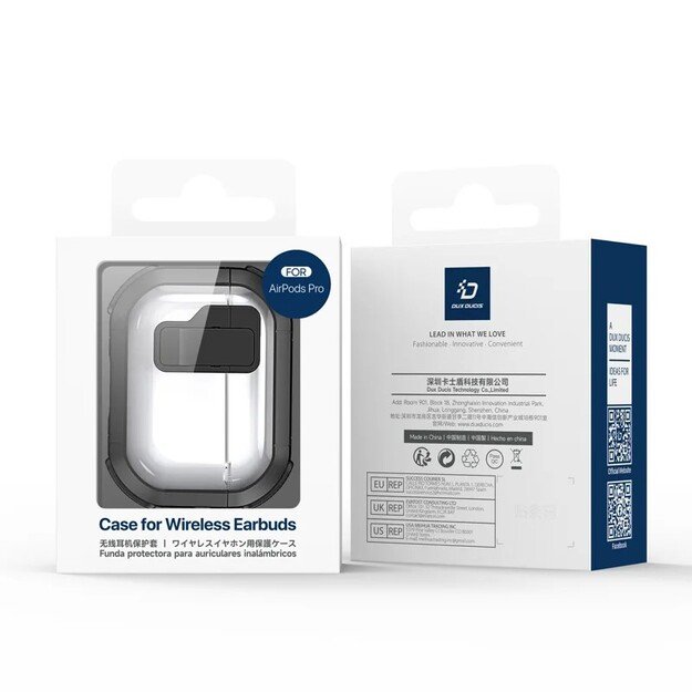 Dėklas Dux Ducis PECN Apple AirPods 4 juodas 5