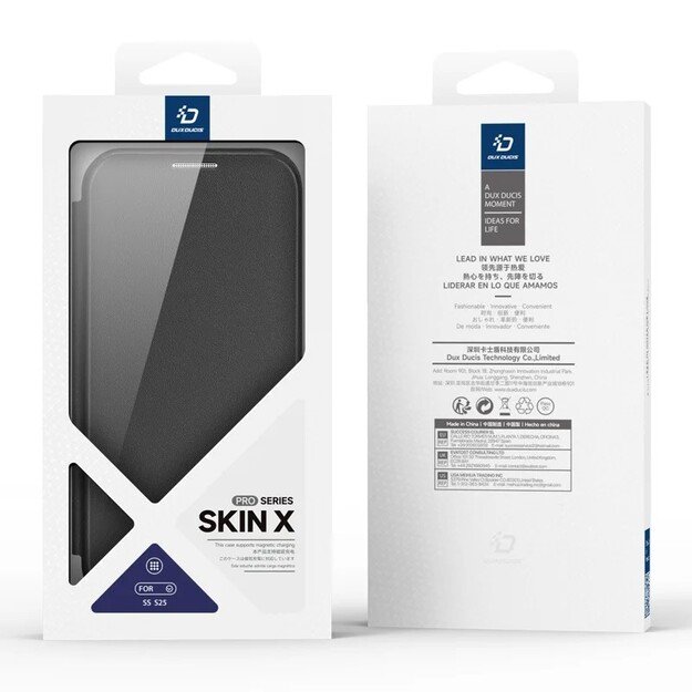 Dėklas Dux Ducis Skin X Pro skirtas Samsung S931 S25 juodas 5