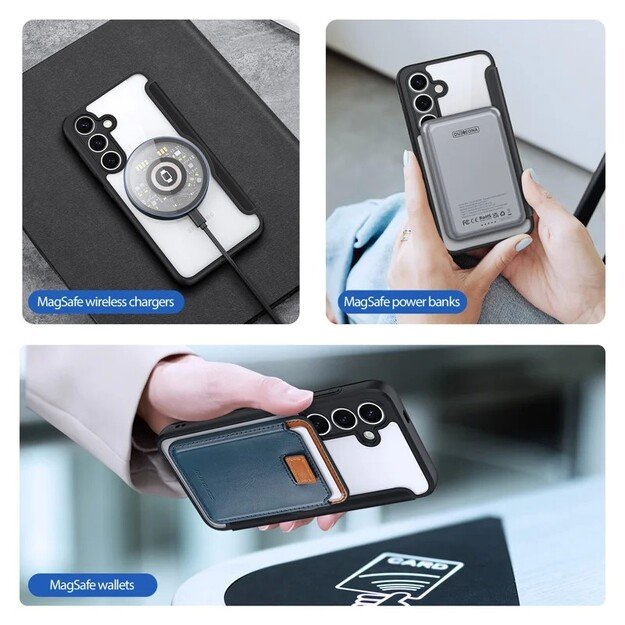 Dėklas Dux Ducis Skin X Pro skirtas Samsung S931 S25 juodas 3