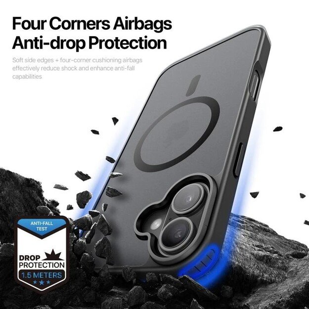 Dėklas Dux Ducis Yind Apple iPhone 17 juodas 7