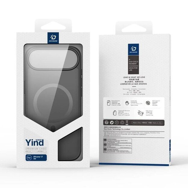 Dėklas Dux Ducis Yind Apple iPhone Air juodas 5