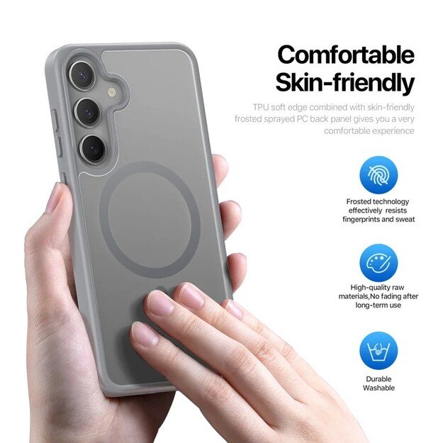 Dėklas Dux Ducis Yind skirtas Samsung S931 S25 pilkas 4