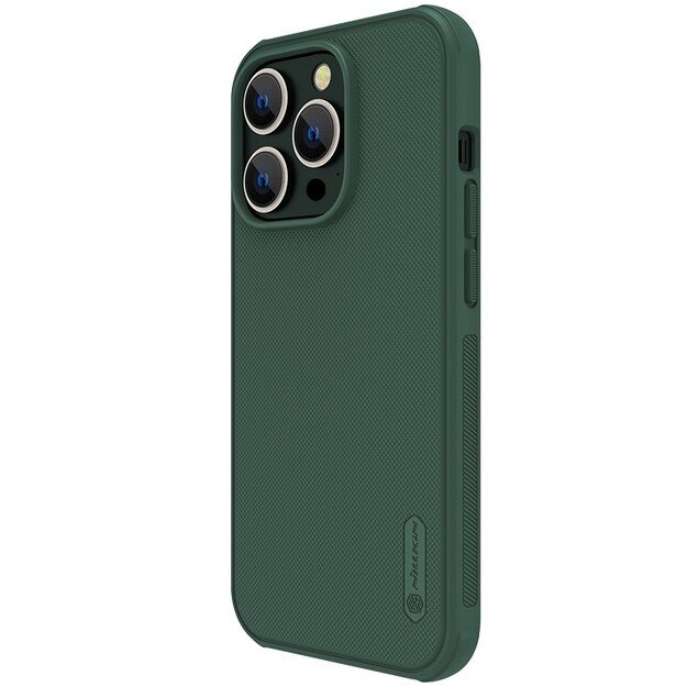 Dėklas Nillkin Super Frosted Shield Pro Apple iPhone 15 Plus žalias 3