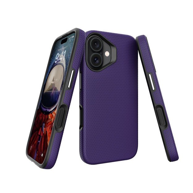 Dėklas Perfectionists Triangle Mag Case Apple iPhone 11 violetinis 2