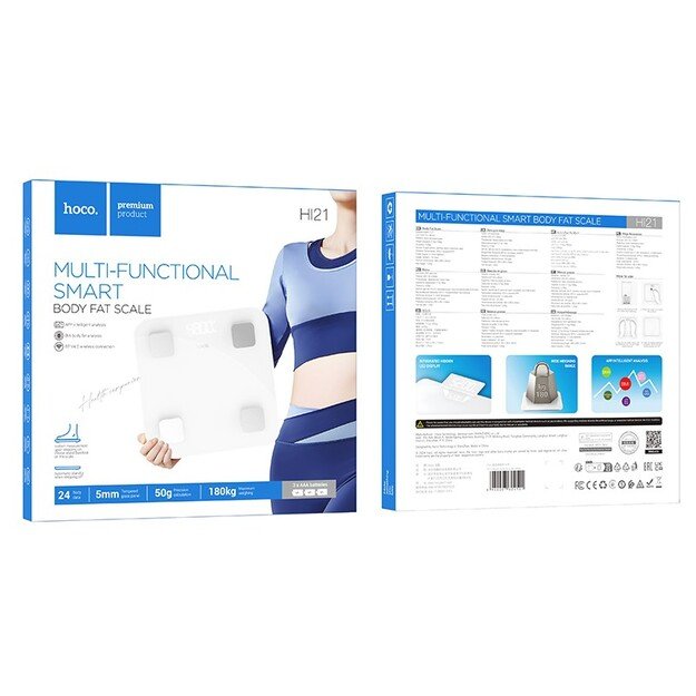 I&scaron;maniosios svarstyklės Hoco HI21 baltos 5
