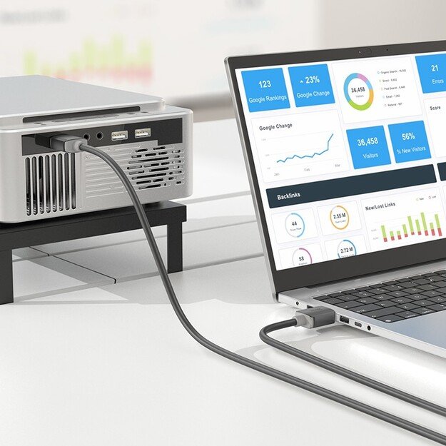 Kabelis Hoco US08 HDMI to HDMI 1.0m juodas 3