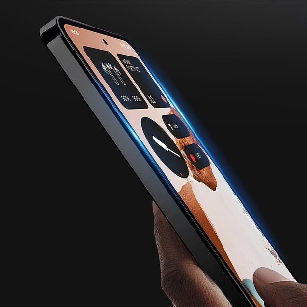 LCD apsauginis stikliukas Dux Ducis 10D Nothing CMF Phone 2 Pro juodas 1