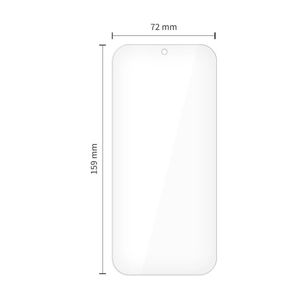 LCD apsauginis stikliukas Tech-Protect Glass Fit+ 2-Pack Google Pixel 9 Pro XL/10 Pro XL 1