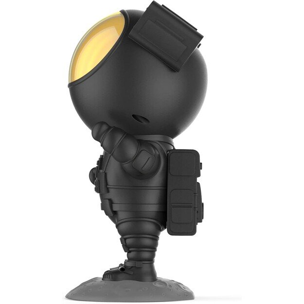 LED 3D galaktikų ir žvaigždžių projektorius Reach Astronaut, juodas 4