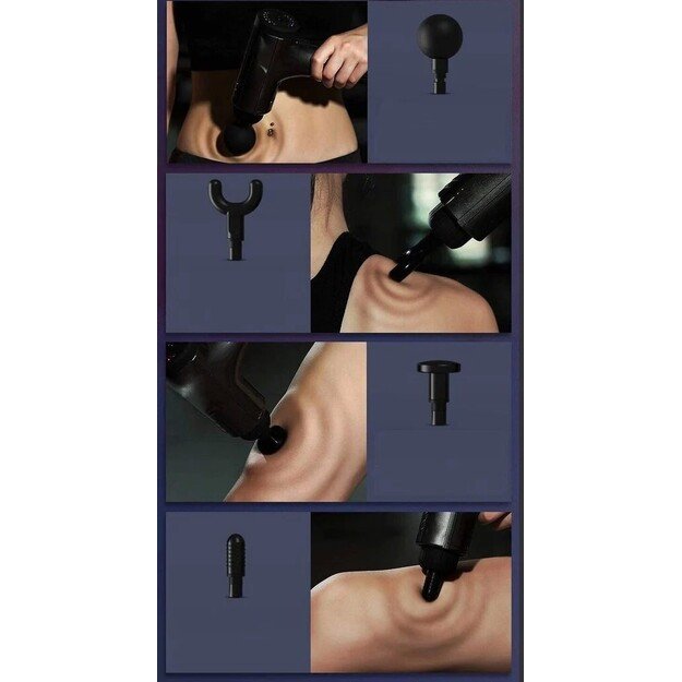 Masažinis pistoletas Reach MMT008 juodas 3