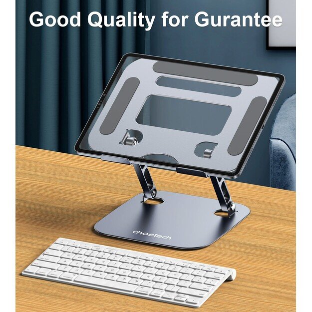 Stovas ne&scaron;iojamam kompiuteriui Choetech H061 pilkas 3