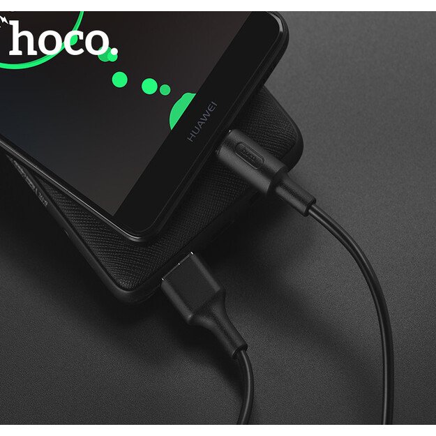 USB kabelis Hoco X25 Type-C 1.0m juodas 3