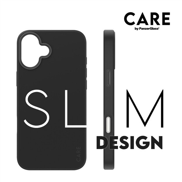 CARE Fashion case with MagSafe iPhone 16 Plus, Black 2