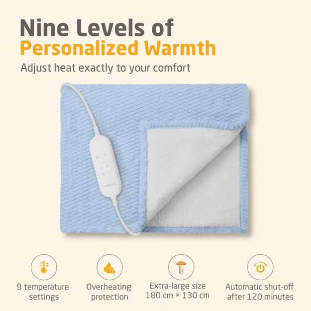 Medisana HB 415 Heated blanket jeans blue 2