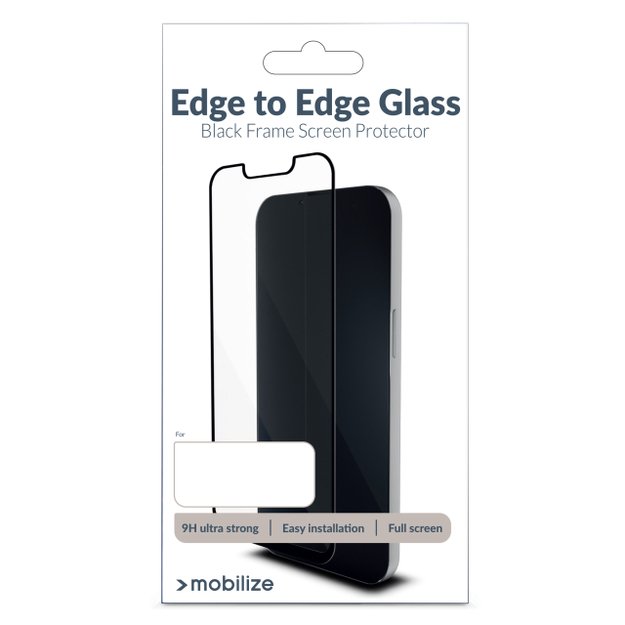 Mobilize Edge-To-Edge Glass Screen Protector Xiaomi Redmi Note 14 Pro+ 5G Edge Glue 1