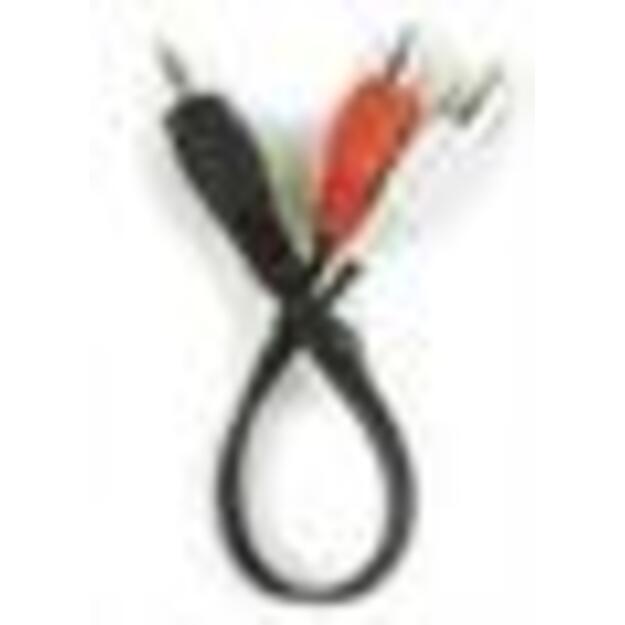 CABLE AUDIO 3.5MM TO 2RCA 0.2M/CCA-458/0.2 GEMBIRD 1