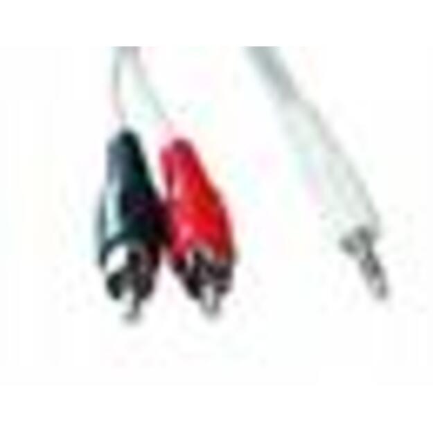 CABLE AUDIO 3.5MM TO 2RCA 5M/CCA-458-5M GEMBIRD 1