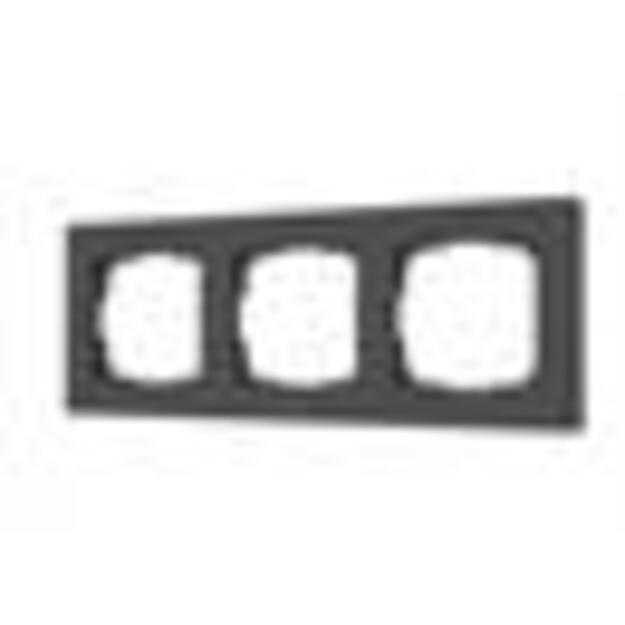 SMART SWITCH FRAME H2 (3-GANG)/GRAY FE-X02D-G AQARA 1