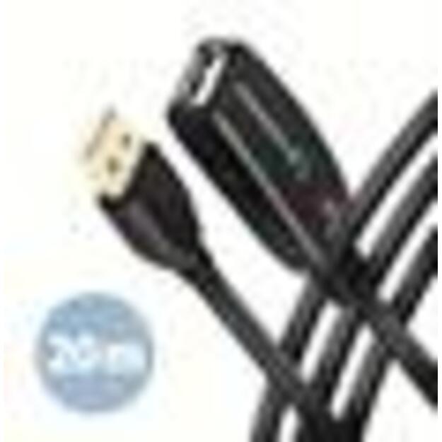 CABLE USB2.0 A-M/A-F ACTIVE/20M ADR-220 AXAGON 1