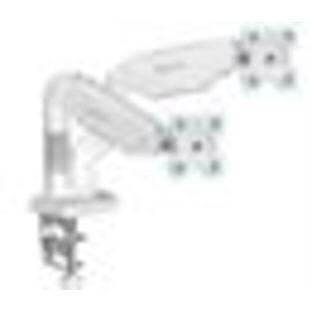 MONITOR ACC WALL MOUNT/13-32  WHITE G160-W ONKRON 1